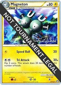 Magneton - 2011 (Gustavo Wada) #43 Magneton - 2011 (Gustavo Wada) - World Championship Decks - #43 - Pokemon TCG card