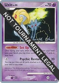 Uxie - 2009 (David Cohen) #43 Uxie - 2009 (David Cohen) - World Championship Decks - #43 - Pokemon TCG card