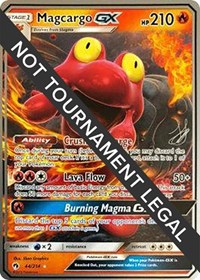 Magcargo GX - 2019 (Henry Brand) #44 Magcargo GX - 2019 (Henry Brand) - World Championship Decks - #44 - Pokemon TCG card