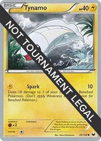 Tynamo - 2012 (Chase Moloney) - World Championship Decks - #45 - Pokemon TCG card
