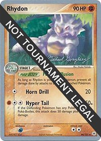 Rhydon - 2005 (Michael Gonzalez) #46 Rhydon - 2005 (Michael Gonzalez) - World Championship Decks - #46 - Pokemon TCG card