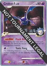 Crobat G - 2010 (Yuka Furusawa) #47 Crobat G - 2010 (Yuka Furusawa) - World Championship Decks - #47 - Pokemon TCG card