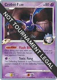 Crobat G - 2009 (Jason Martinez) #47 Crobat G - 2009 (Jason Martinez) - World Championship Decks - #47 - Pokemon TCG card