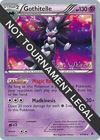 Gothitelle - 2013 (Ian Whiton) #47 Gothitelle - 2013 (Ian Whiton) - World Championship Decks - #47 - Pokemon TCG card