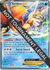 Keldeo EX - 2015 (Jacob Van Wagner) #49 Keldeo EX - 2015 (Jacob Van Wagner) - World Championship Decks - #49 - Pokemon TCG card