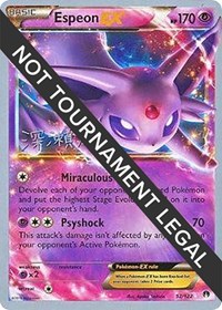 Espeon EX - 2017 (Kabu Fukase) #52 Espeon EX - 2017 (Kabu Fukase) - World Championship Decks - #52 - Pokemon TCG card