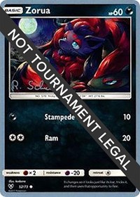Zorua - 2018 (Robin Schulz) - World Championship Decks - #52 - Pokemon TCG card