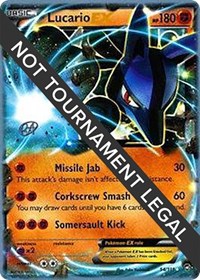 Lucario EX - 2015 (Rowan Stavenow) #54 Lucario EX - 2015 (Rowan Stavenow) - World Championship Decks - #54 - Pokemon TCG card