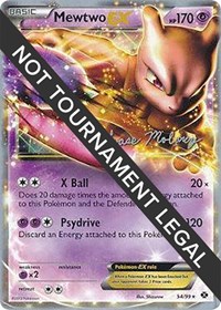 Mewtwo EX - 2012 (Chase Moloney) - World Championship Decks - #54 - Pokemon TCG card