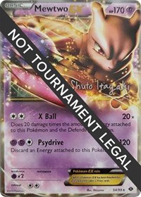 Mewtwo EX - 2012 (Shuto Itagaki) - World Championship Decks - #54 - Pokemon TCG card