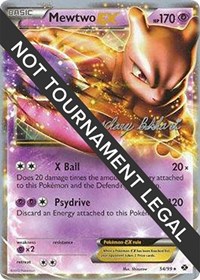 Mewtwo EX - 2012 (Zachary Bokhari) - World Championship Decks - #54 - Pokemon TCG card
