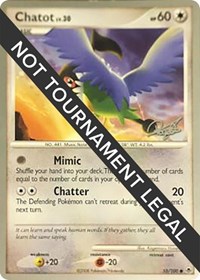 Chatot - 2008 (Paul Atanassov) - World Championship Decks - #55 - Pokemon TCG card