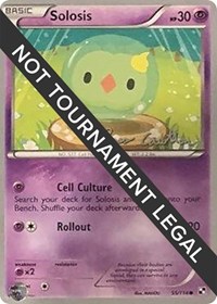Solosis - 2011 (Ross Cawthon) #55 Solosis - 2011 (Ross Cawthon) - World Championship Decks - #55 - Pokemon TCG card