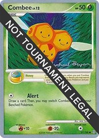 Combee - 2010 (Mychael Bryan) #57 Combee - 2010 (Mychael Bryan) - World Championship Decks - #57 - Pokemon TCG card