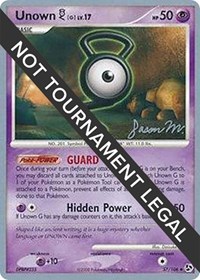 Unown [G] - 2009 (Jason Martinez) - World Championship Decks - #57 - Pokemon TCG card