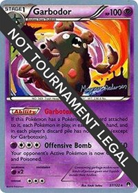 Garbodor (57) - 2018 (Magnus Pedersen) - World Championship Decks - #57 - Pokemon TCG card