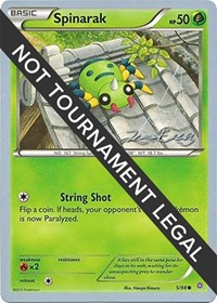 Spinarak - 2016 (Jesper Eriksen) - World Championship Decks - #5 - Pokemon TCG card