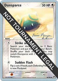 Dunsparce - 2004 (Kevin Nguyen) - World Championship Decks - #60 - Pokemon TCG card