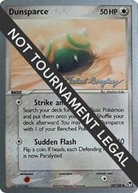 Dunsparce - 2005 (Michael Gonzalez) - World Championship Decks - #60 - Pokemon TCG card