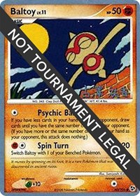 Baltoy - 2010 (Yuka Furusawa) - World Championship Decks - #60 - Pokemon TCG card
