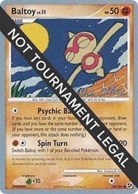 Baltoy - 2009 (Stephen Silvestro) - World Championship Decks - #60 - Pokemon TCG card