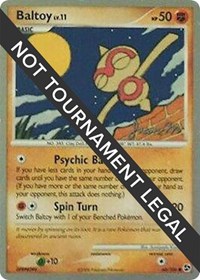 Baltoy - 2009 (Jason Martinez) - World Championship Decks - #60 - Pokemon TCG card