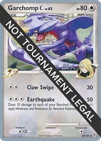 Garchomp C - 2010 (Yuta Komatsuda) #60 Garchomp C - 2010 (Yuta Komatsuda) - World Championship Decks - #60 - Pokemon TCG card