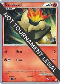 Cyndaquil - 2011 (Christopher Kan) #61 Cyndaquil - 2011 (Christopher Kan) - World Championship Decks - #61 - Pokemon TCG card