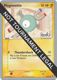 Magnemite - 2004 (Reed Weichler) #63 Magnemite - 2004 (Reed Weichler) - World Championship Decks - #63 - Pokemon TCG card