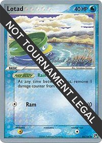 Lotad (66) - 2005 (Michael Gonzalez) #66 Lotad (66) - 2005 (Michael Gonzalez) - World Championship Decks - #66 - Pokemon TCG card