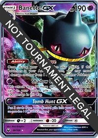 Banette GX - 2018 (Magnus Pedersen) #66 Banette GX - 2018 (Magnus Pedersen) - World Championship Decks - #66 - Pokemon TCG card