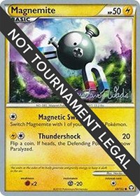 Magnemite - 2011 (Gustavo Wada) #68 Magnemite - 2011 (Gustavo Wada) - World Championship Decks - #68 - Pokemon TCG card