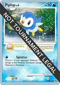 Piplup (72) - 2008 (Dylan Lefavour) - World Championship Decks - #72 - Pokemon TCG card