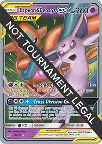 Espeon & Deoxys GX - 2019 (Henry Brand) #72 Espeon & Deoxys GX - 2019 (Henry Brand) - World Championship Decks - #72 - Pokemon TCG card