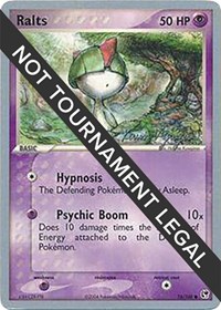 Ralts - 2004 (Kevin Nguyen) - World Championship Decks - #74 - Pokemon TCG card