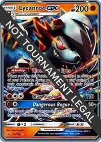 Lycanroc GX - 2018 (Naohito Inoue) #74 Lycanroc GX - 2018 (Naohito Inoue) - World Championship Decks - #74 - Pokemon TCG card