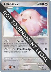 Chansey - 2008 (Paul Atanassov) #76 Chansey - 2008 (Paul Atanassov) - World Championship Decks - #76 - Pokemon TCG card