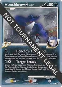 Honchkrow G - 2009 (Tsubasa Nakamura) - World Championship Decks - #77 - Pokemon TCG card
