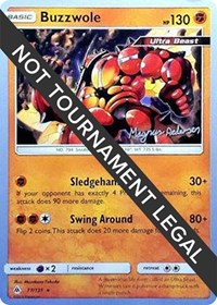 Buzzwole - 2018 (Magnus Pedersen) #77 Buzzwole - 2018 (Magnus Pedersen) - World Championship Decks - #77 - Pokemon TCG card
