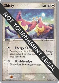 Skitty - 2004 (Kevin Nguyen) #79 Skitty - 2004 (Kevin Nguyen) - World Championship Decks - #79 - Pokemon TCG card