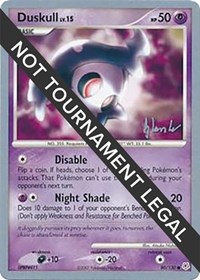 Duskull - 2008 (Dylan Lefavour) - World Championship Decks - #80 - Pokemon TCG card