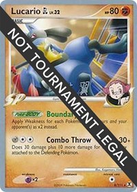 Lucario GL - 2009 (Tsubasa Nakamura) #8 Lucario GL - 2009 (Tsubasa Nakamura) - World Championship Decks - #8 - Pokemon TCG card