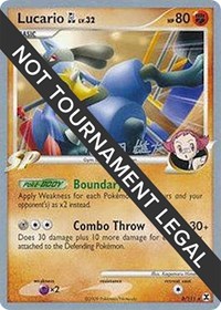 Lucario GL - 2010 (Yuta Komatsuda) #8 Lucario GL - 2010 (Yuta Komatsuda) - World Championship Decks - #8 - Pokemon TCG card