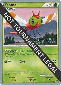 Yanma - 2011 (Gustavo Wada) #84 Yanma - 2011 (Gustavo Wada) - World Championship Decks - #84 - Pokemon TCG card