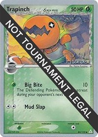 Trapinch (Delta Species) - 2007 (Jun Hasebe) #84 Trapinch (Delta Species) - 2007 (Jun Hasebe) - World Championship Decks - #84 - Pokemon TCG card