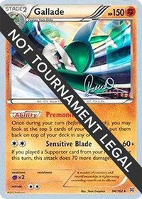 Gallade - 2017 (Diego Cassiraga) #84 Gallade - 2017 (Diego Cassiraga) - World Championship Decks - #84 - Pokemon TCG card
