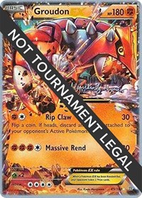 Groudon EX - 2015 (Alejandro Ng-Guzman) #85 Groudon EX - 2015 (Alejandro Ng-Guzman) - World Championship Decks - #85 - Pokemon TCG card