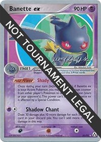 Banette ex - 2007 (Jeremy Scharff-Kim) #85 Banette ex - 2007 (Jeremy Scharff-Kim) - World Championship Decks - #85 - Pokemon TCG card