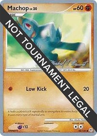 Machop - 2010 (Michael Pramawat) - World Championship Decks - #86 - Pokemon TCG card