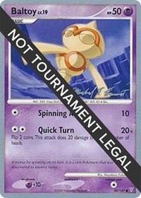 Baltoy - 2010 (Michael Pramawat) - World Championship Decks - #89 - Pokemon TCG card